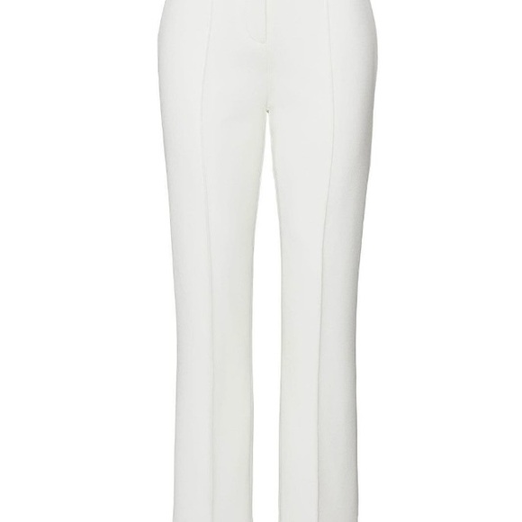 Trina Turk Pants - Trina Turk Off-White Straight Leg Pants